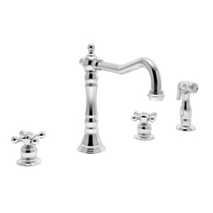 Symmons Widespread Side Spray Kitchen Faucets